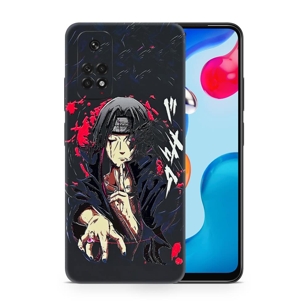 Redmi note 11 itachi uchiha 3d skin wrapitskin