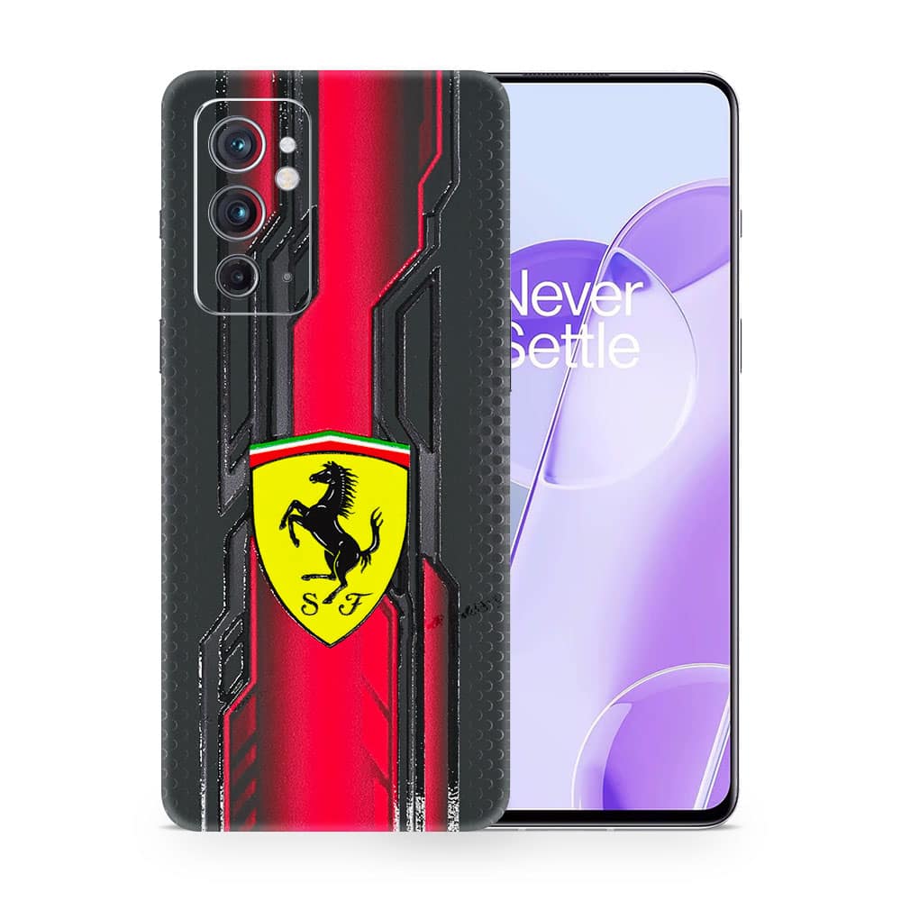 Oneplus 9rt ferrari's legacy 3d skin wrapitskin