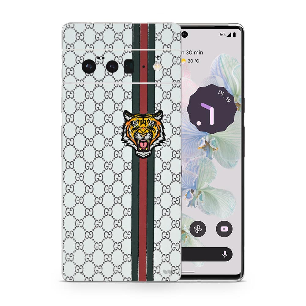 Pixel 6 pro gucci tiger 3d skin wrapitskin