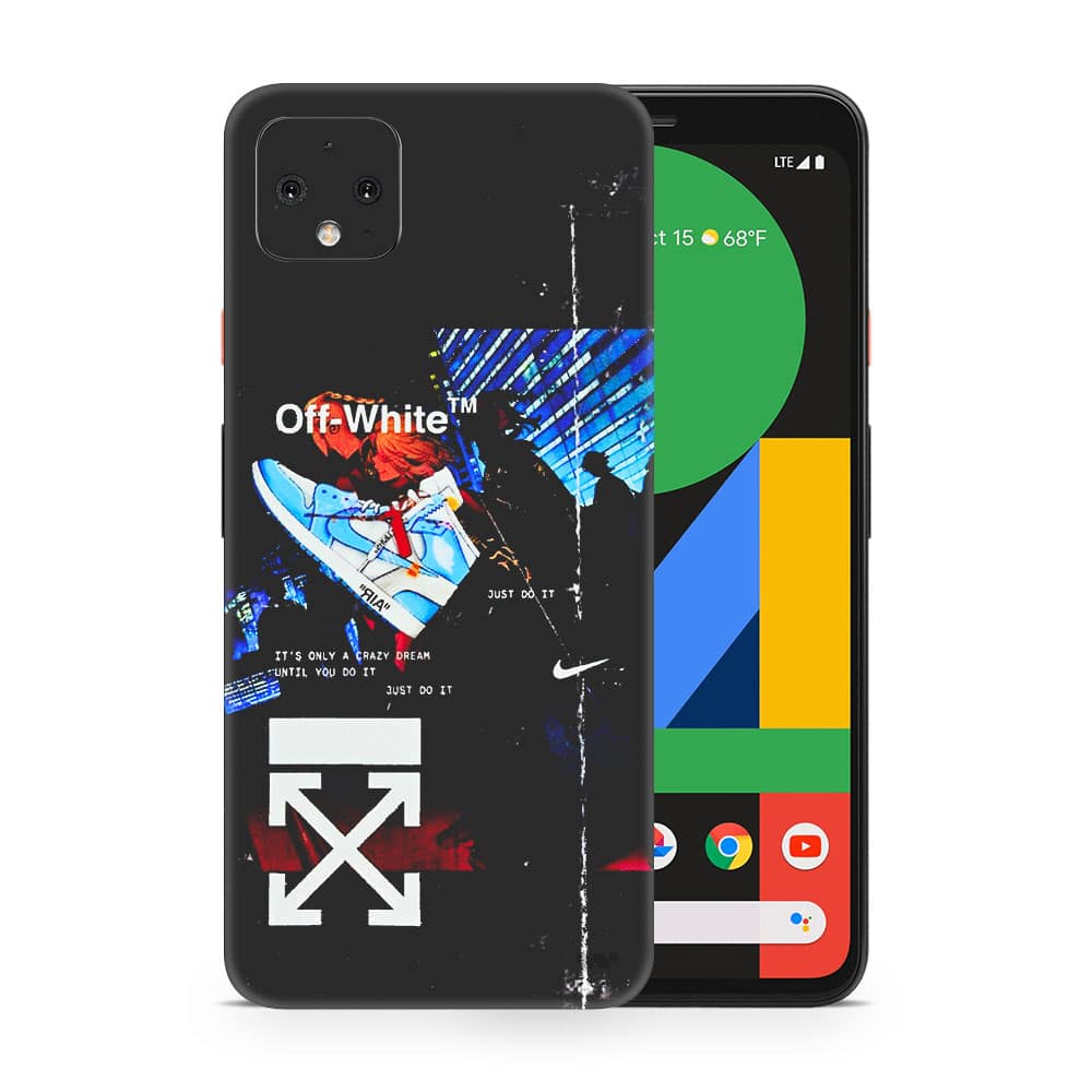 Pixel 4 jordan 3d skin wrapitskin
