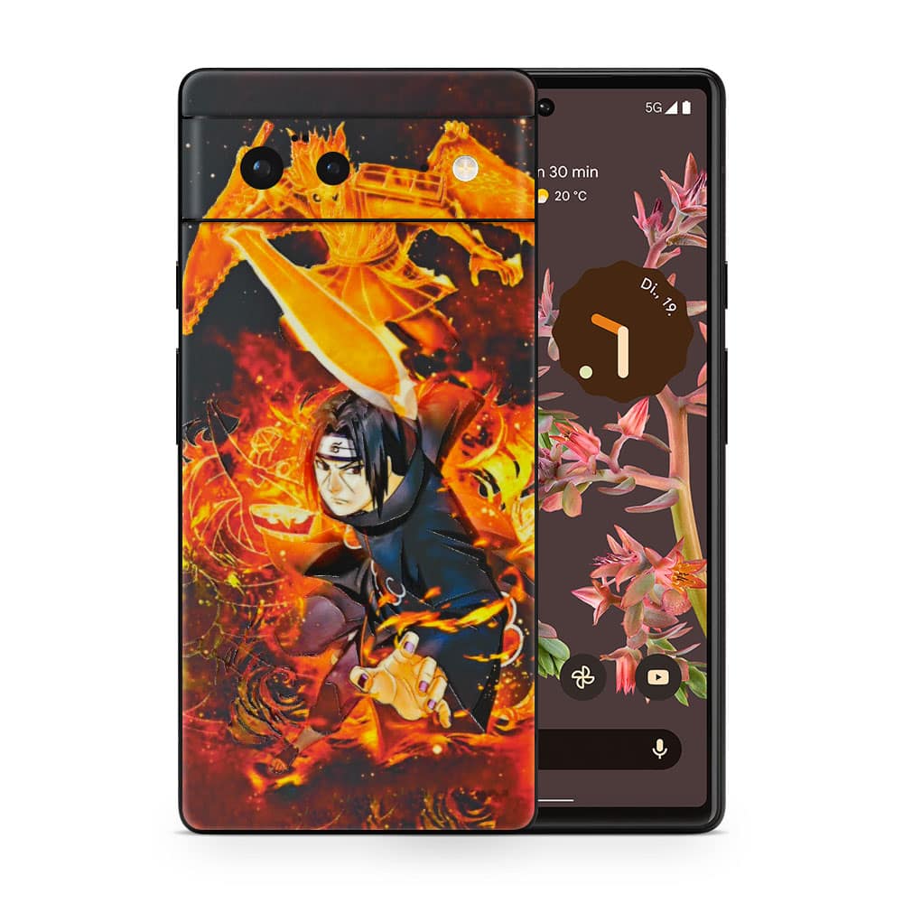 Pixel 6 itachi 3d skin wrapitskin
