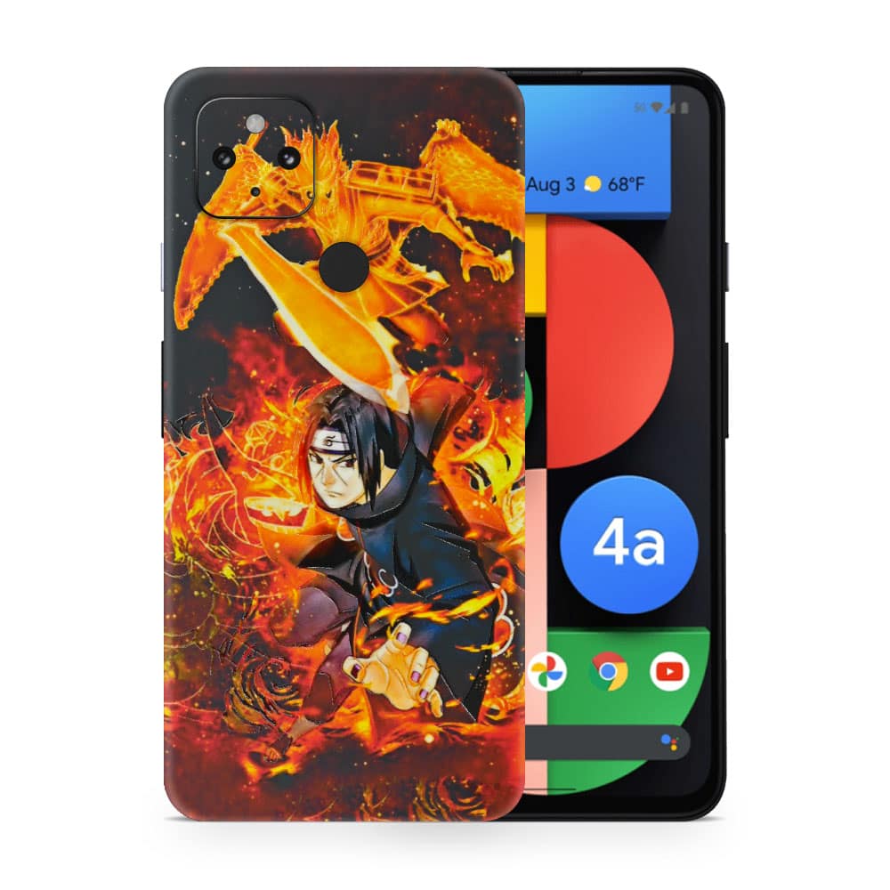 Pixel 4a 5g itachi 3d skin wrapitskin