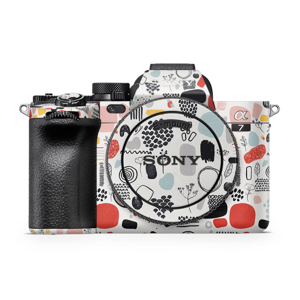 Sony alpha a7 iv mystical shapes skin wrapitskin