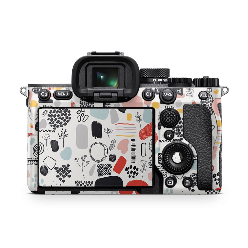 Sony alpha a7 iv camera mystical shapes skin | wrapitskin