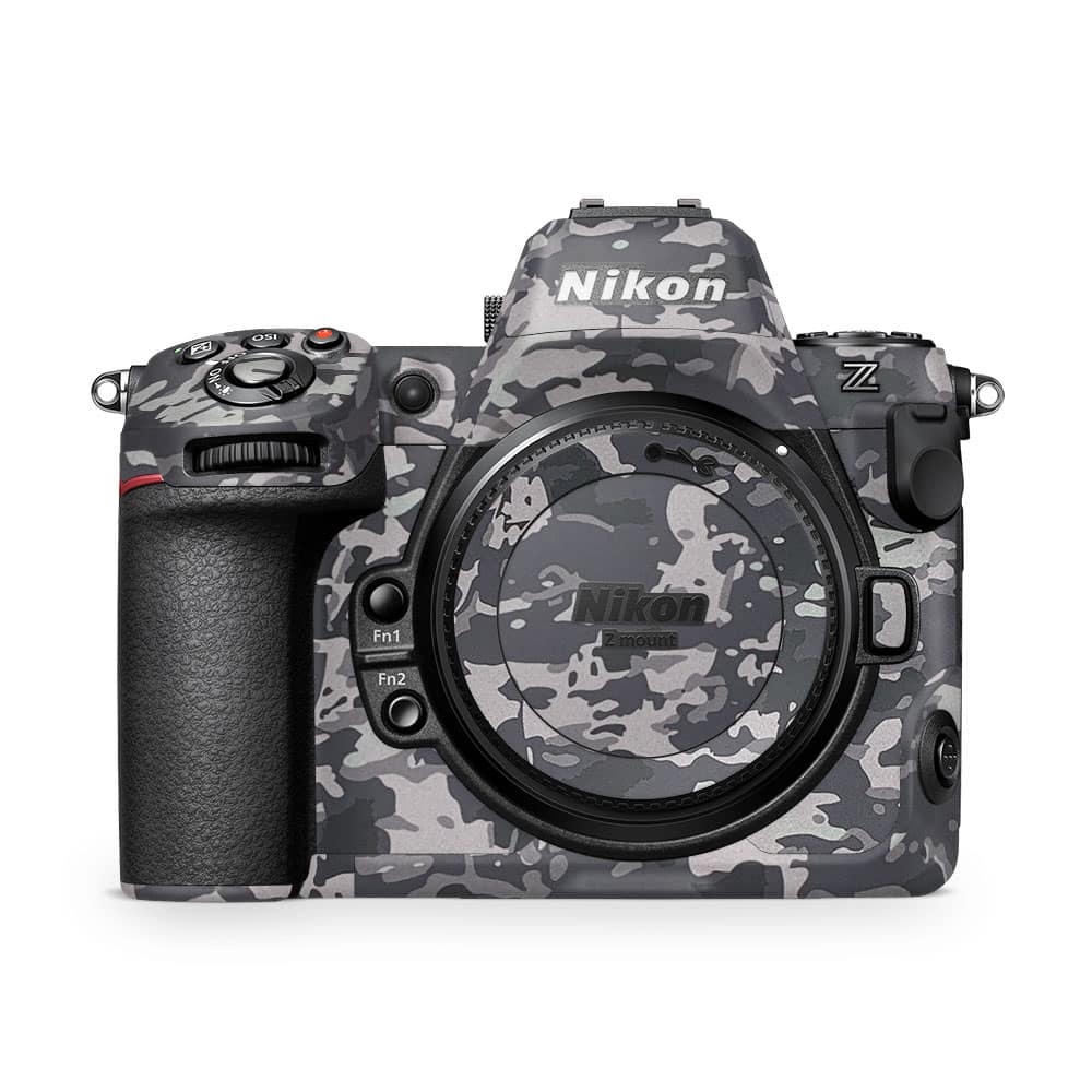 Nikon z8 mirrorless field camo skin wrapitskin
