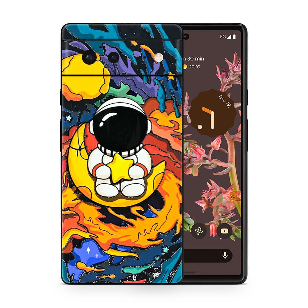 Pixel 6 astronaut 3d skin wrapitskin