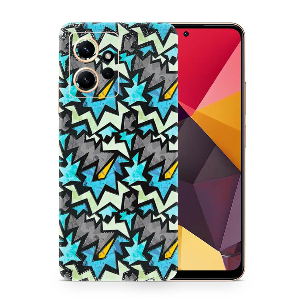 Redmi note 12 4g graffiti harmony 3d skin wrapitskin