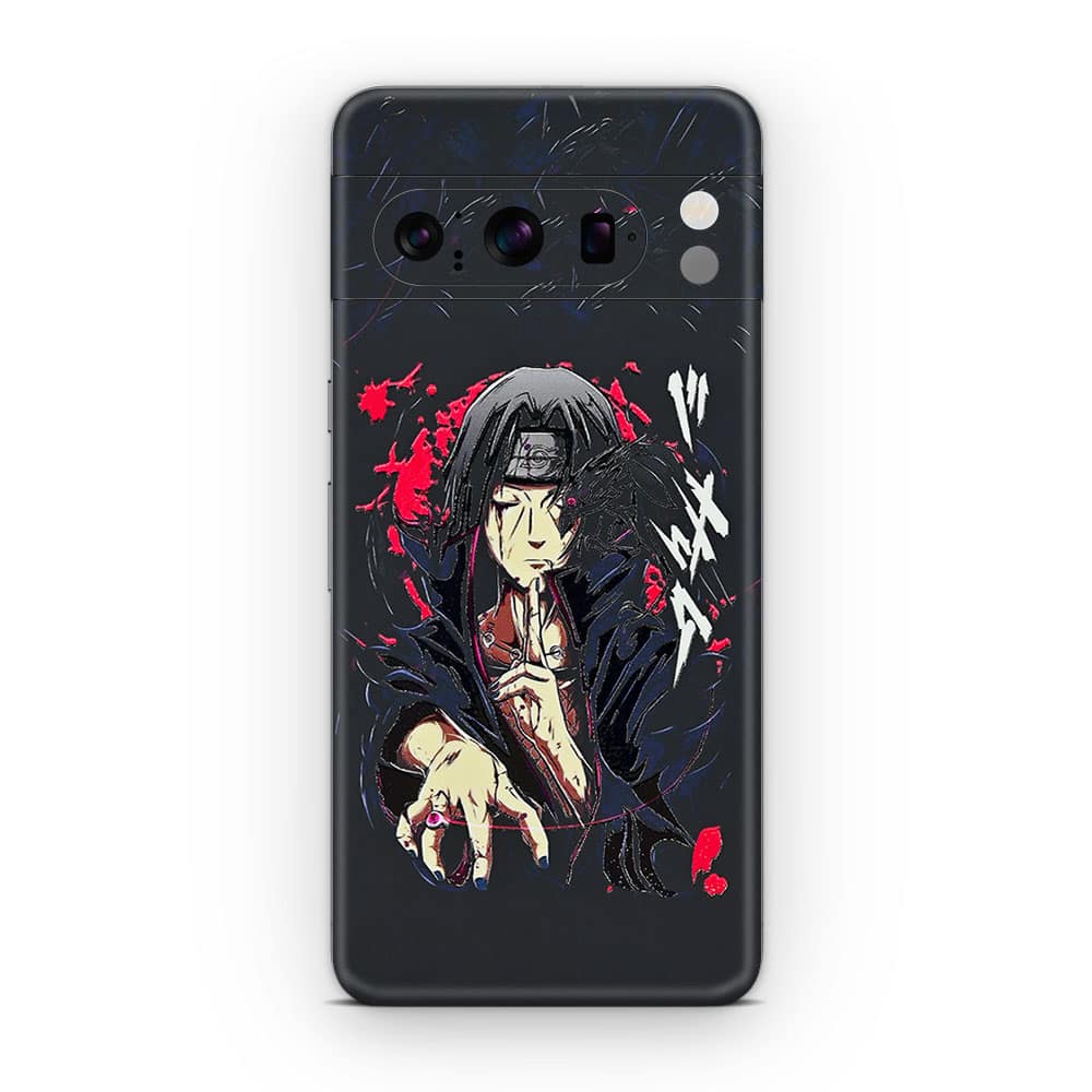 Pixel 8 pro itachi uchiha 3d skin wrapitskin