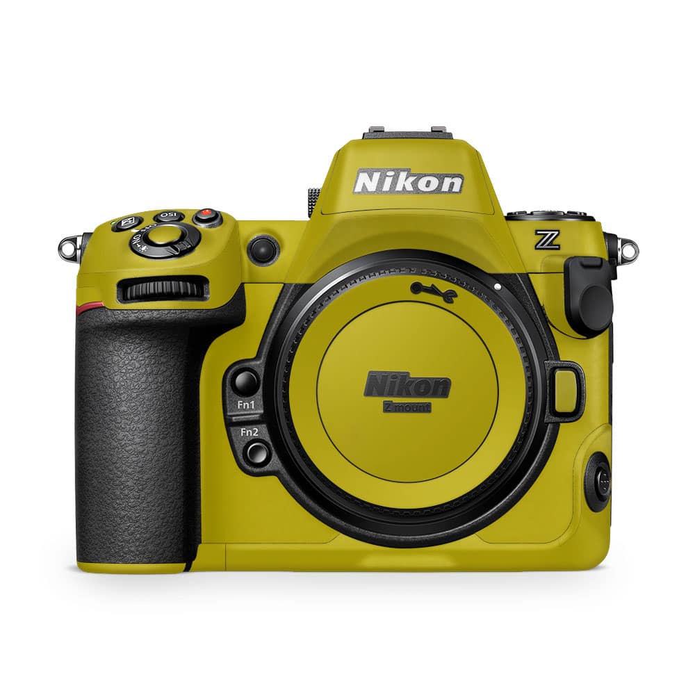 Nikon z8 mirrorless bitter yellow skin wrapitskin