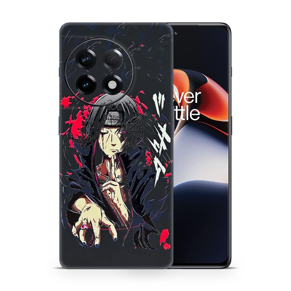 Oneplus 11r itachi uchiha 3d skin wrapitskin