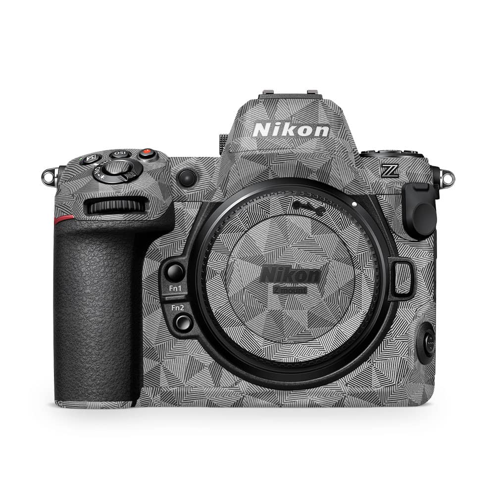 Nikon z8 mirrorless triangle titanium skin wrapitskin