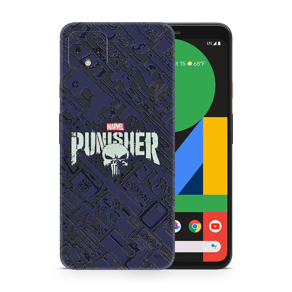 Pixel 4 punisher 3d skin wrapitskin