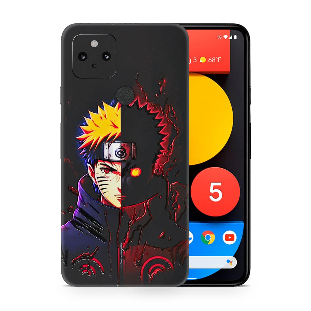 Pixel 5 naruto 3d skin wrapitskin