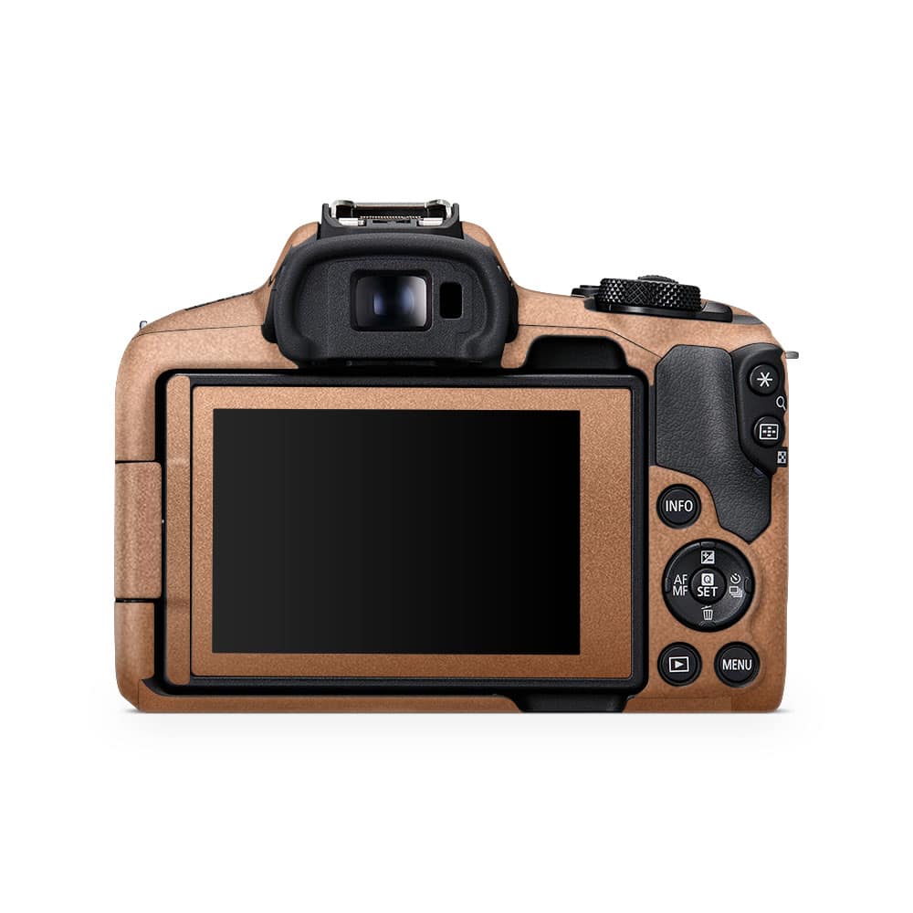 Canon eos r50 camera matte copper metallic skin | wrapitskin