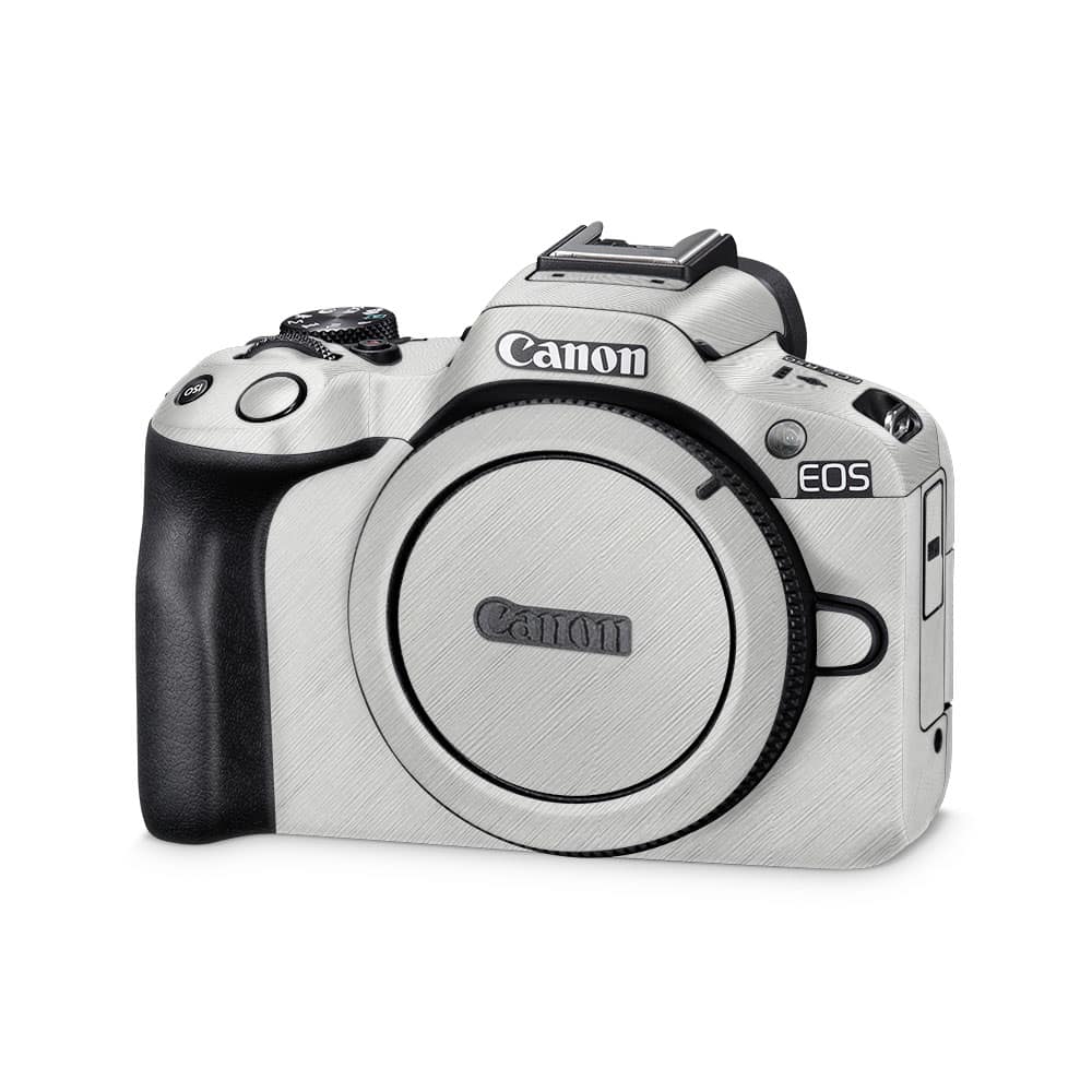 Canon eos r50 cross metal white skin wrapitskin