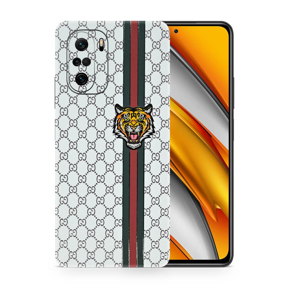 Poco f3 gucci tiger 3d skin wrapitskin