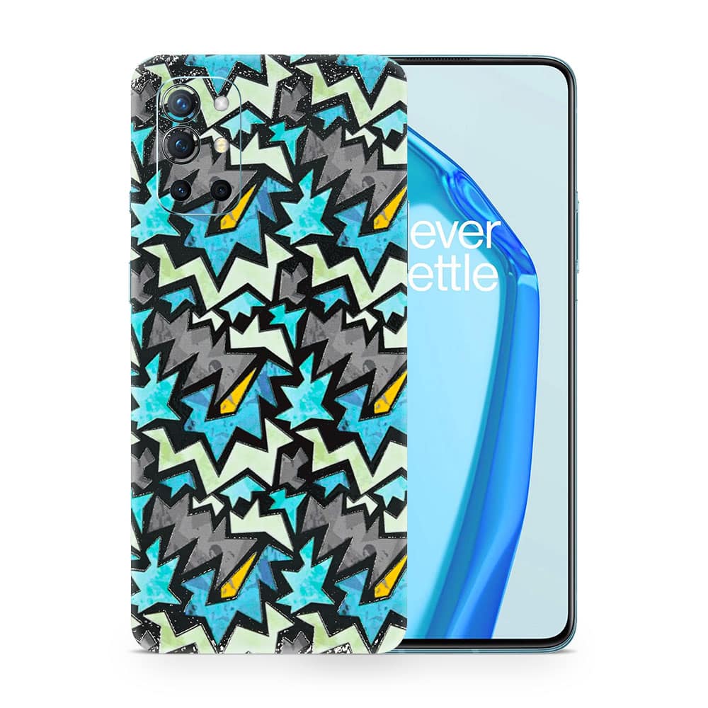 Oneplus 9r graffiti harmony 3d skin wrapitskin