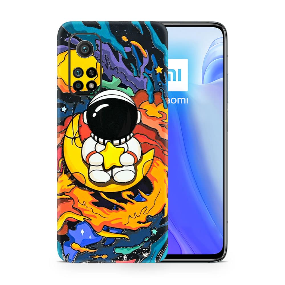 Mi 10t 5g astronaut 3d skin wrapitskin
