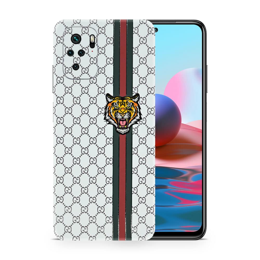 Redmi note 10 gucci tiger 3d skin wrapitskin