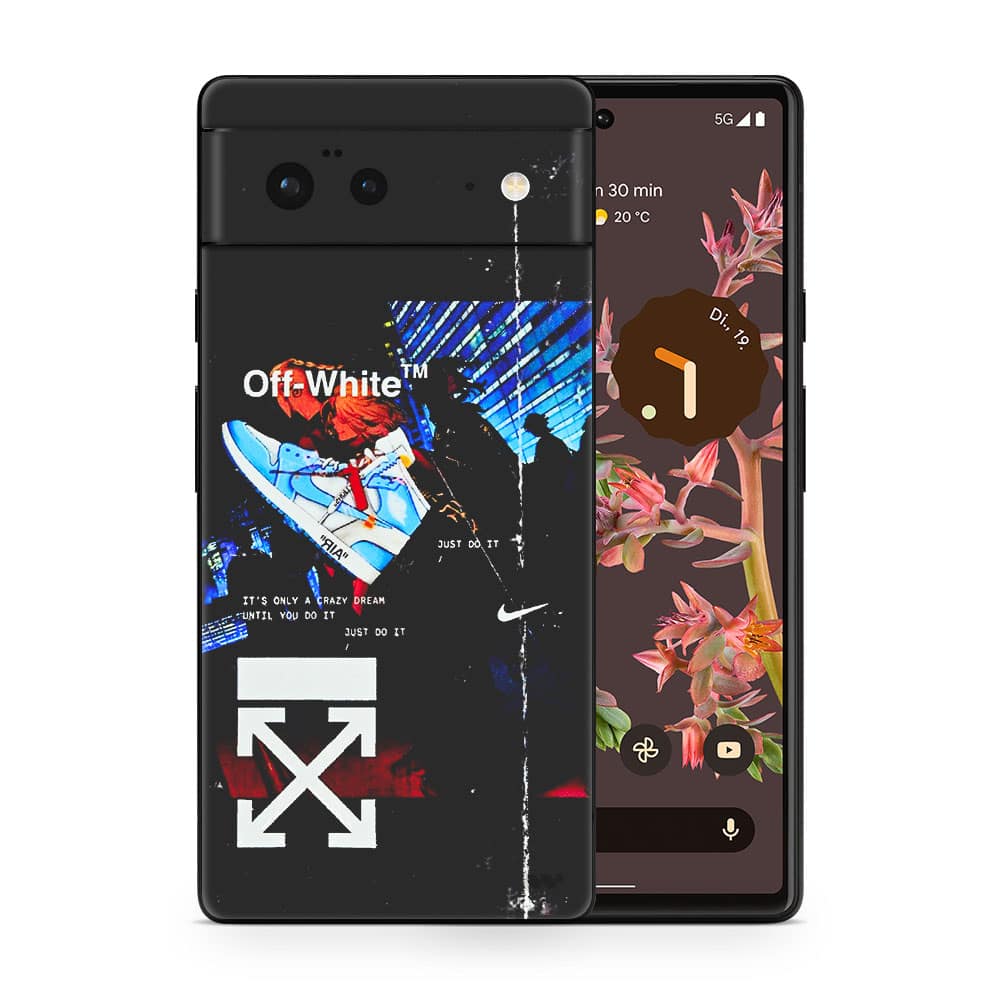 Pixel 6 jordan 3d skin wrapitskin