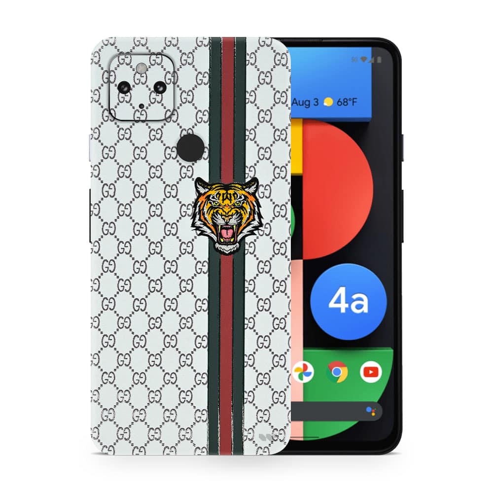 Pixel 4a 5g gucci tiger 3d skin wrapitskin