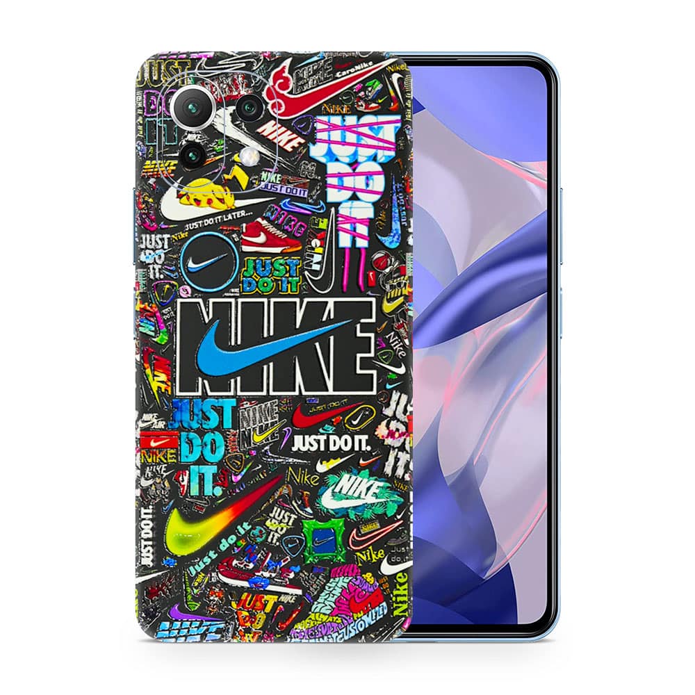 Mi 11 lite nike logos 3d skin wrapitskin