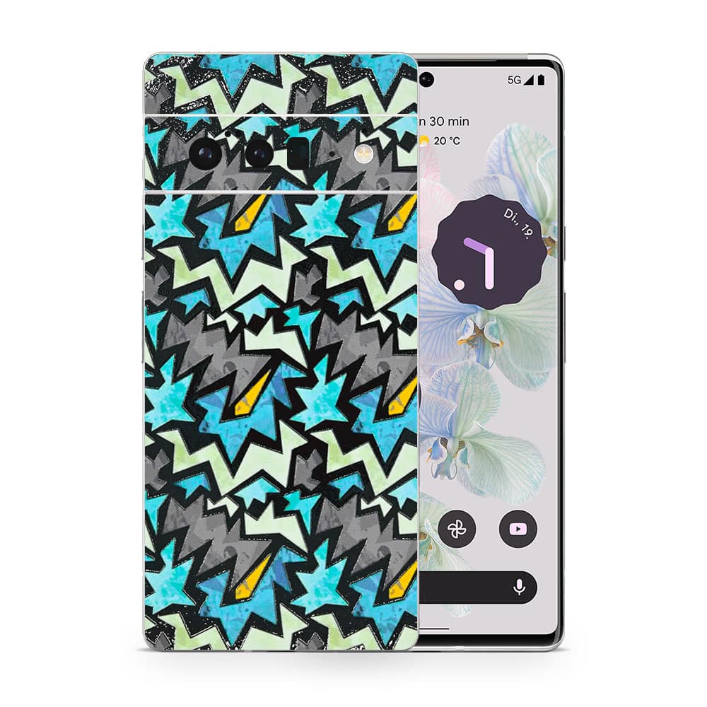 Pixel 6 pro graffiti harmony 3d skin wrapitskin