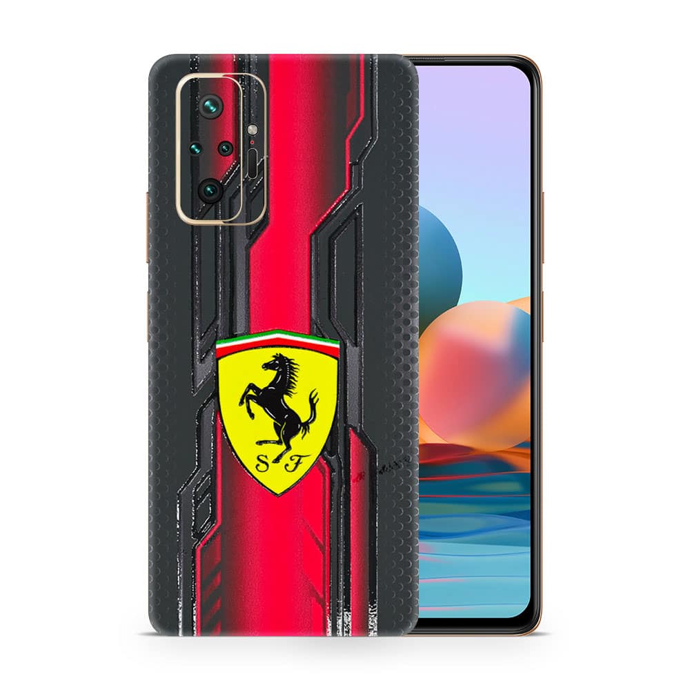 Redmi note 10 pro ferrari's legacy 3d skin wrapitskin