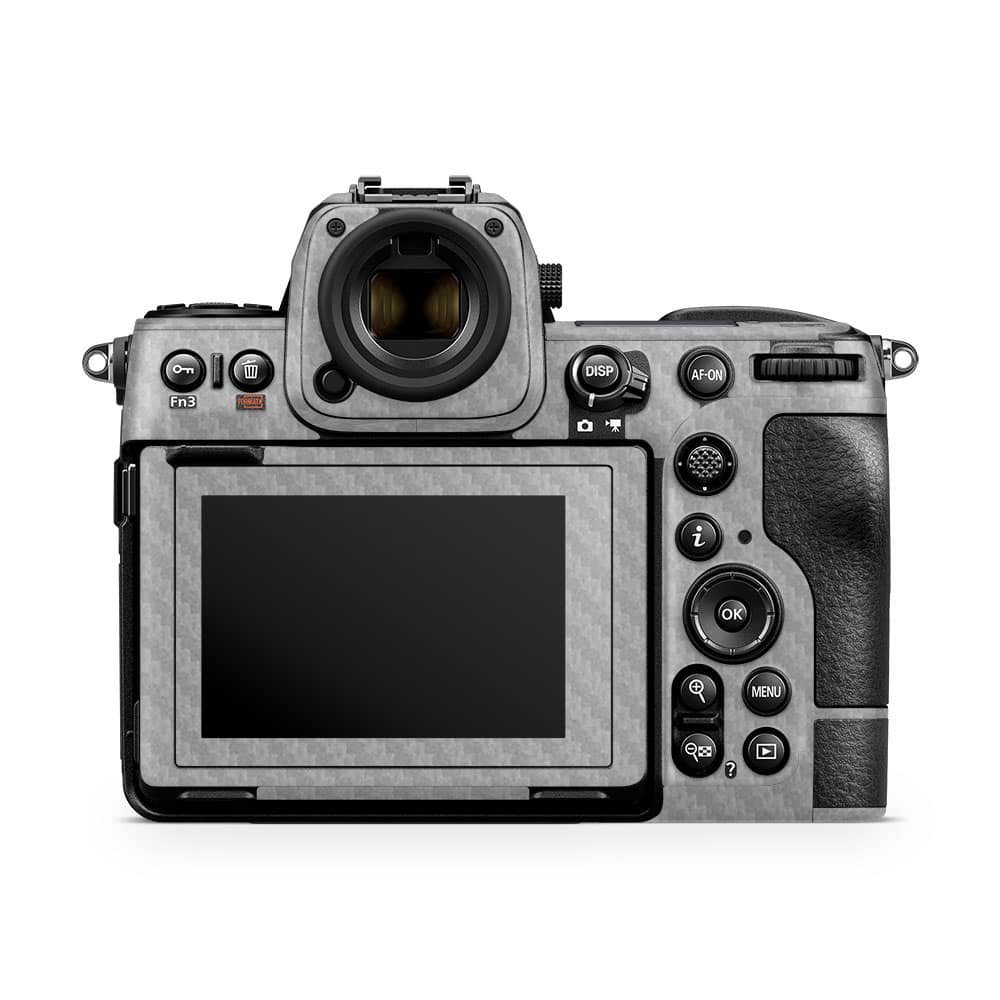 Nikon z8 mirrorless camera carbon fiber gray skin | wrapitskin