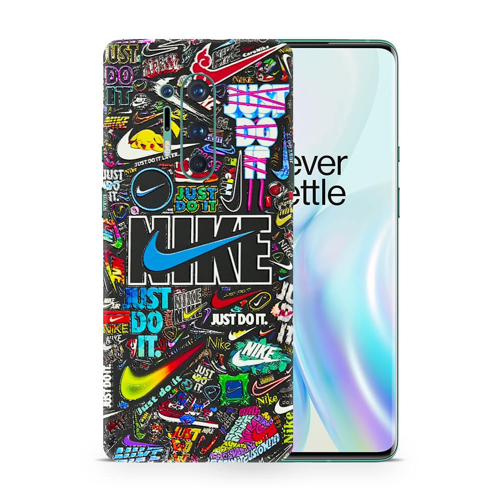 Oneplus 8 pro nike logos 3d skin wrapitskin