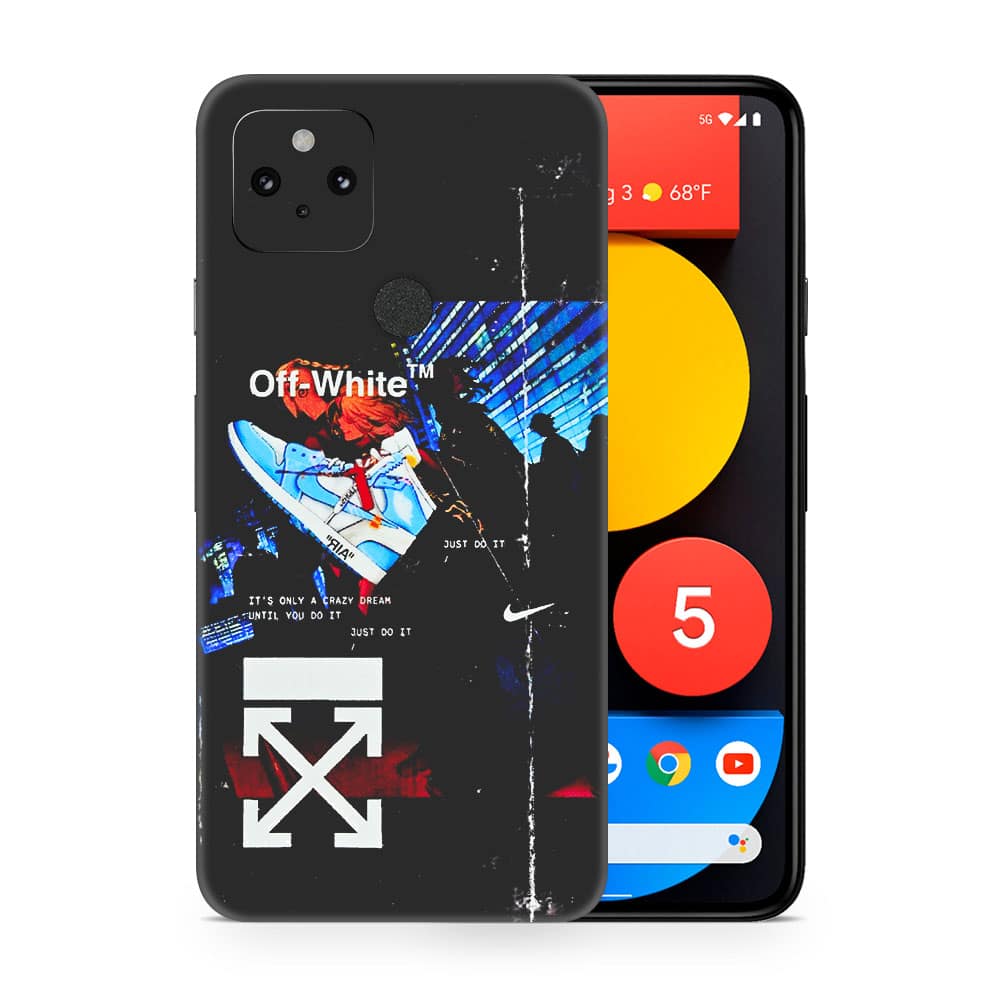 Pixel 5 jordan 3d skin wrapitskin