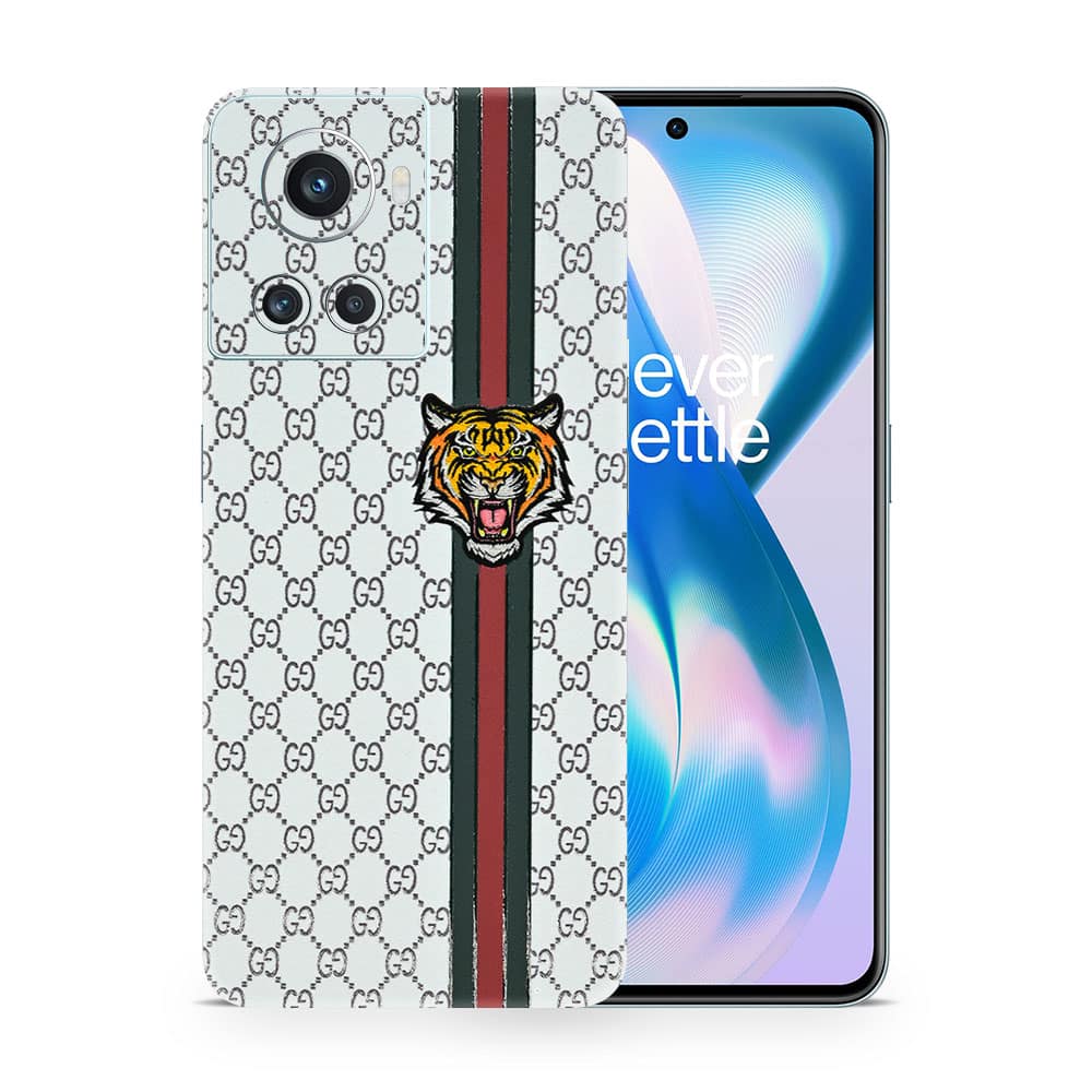 Oneplus 10r gucci tiger 3d skin wrapitskin