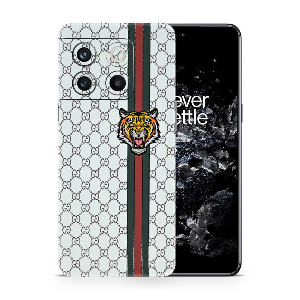 Oneplus 10t gucci tiger 3d skin wrapitskin