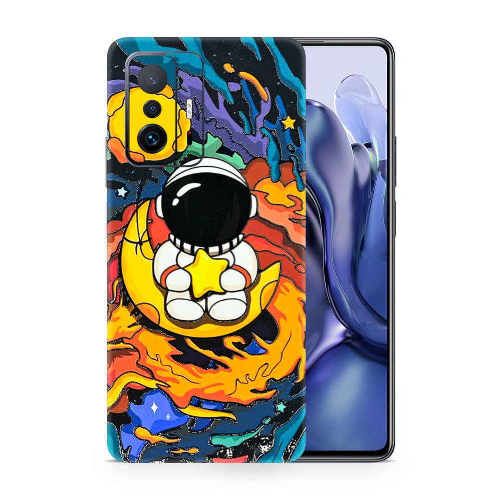Xiaomi 11t astronaut 3d skin wrapitskin