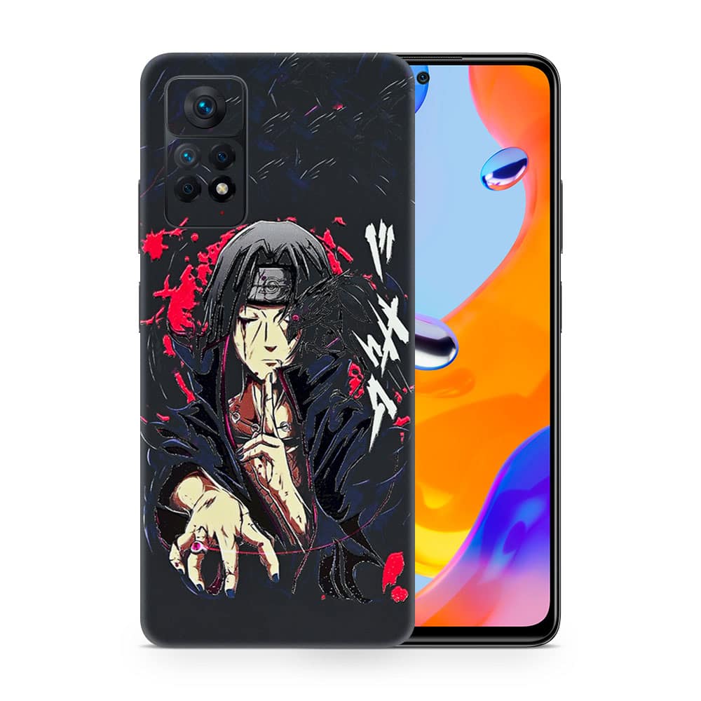 Redmi note 11 pro itachi uchiha 3d skin wrapitskin