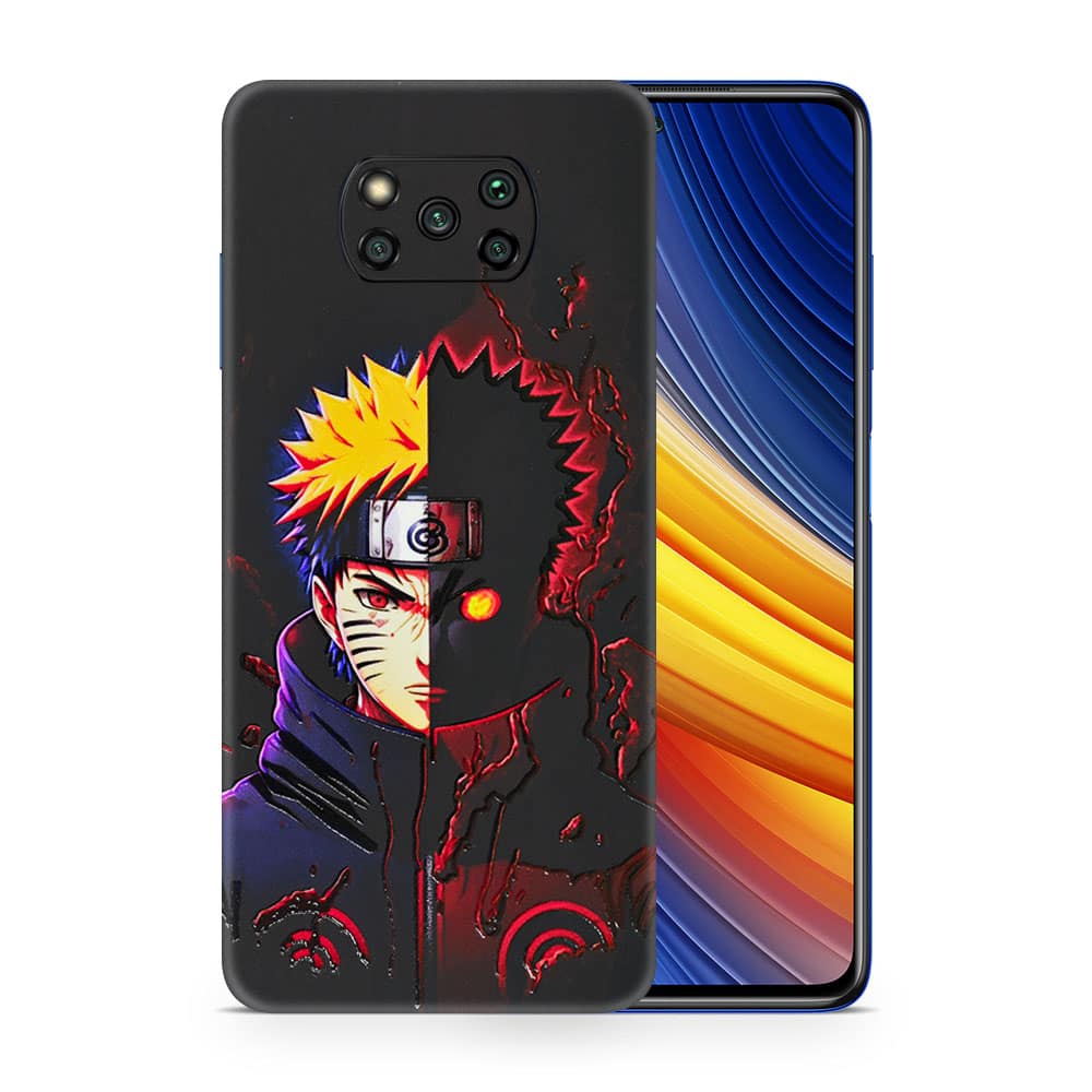 Poco x3 pro naruto 3d skin wrapitskin
