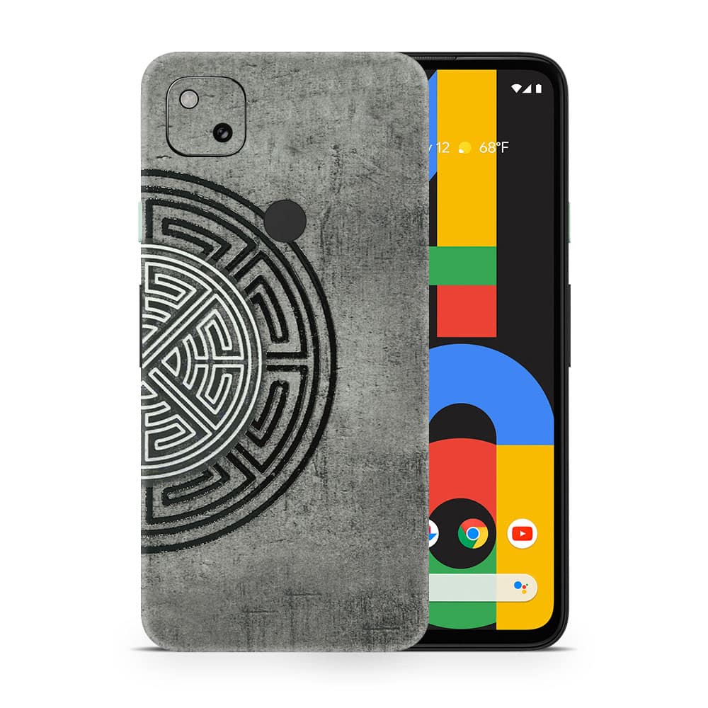 Pixel 4a the maze 3d skin wrapitskin