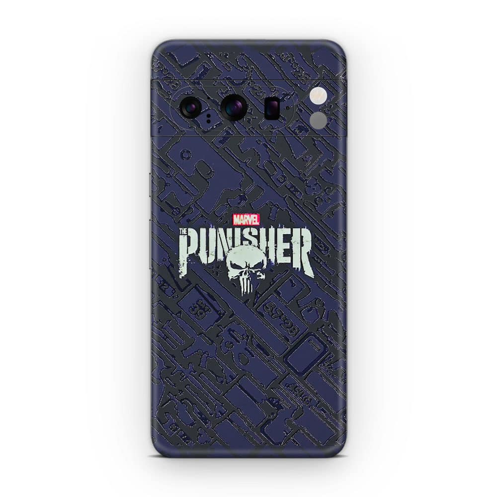 Pixel 8 pro punisher 3d skin wrapitskin