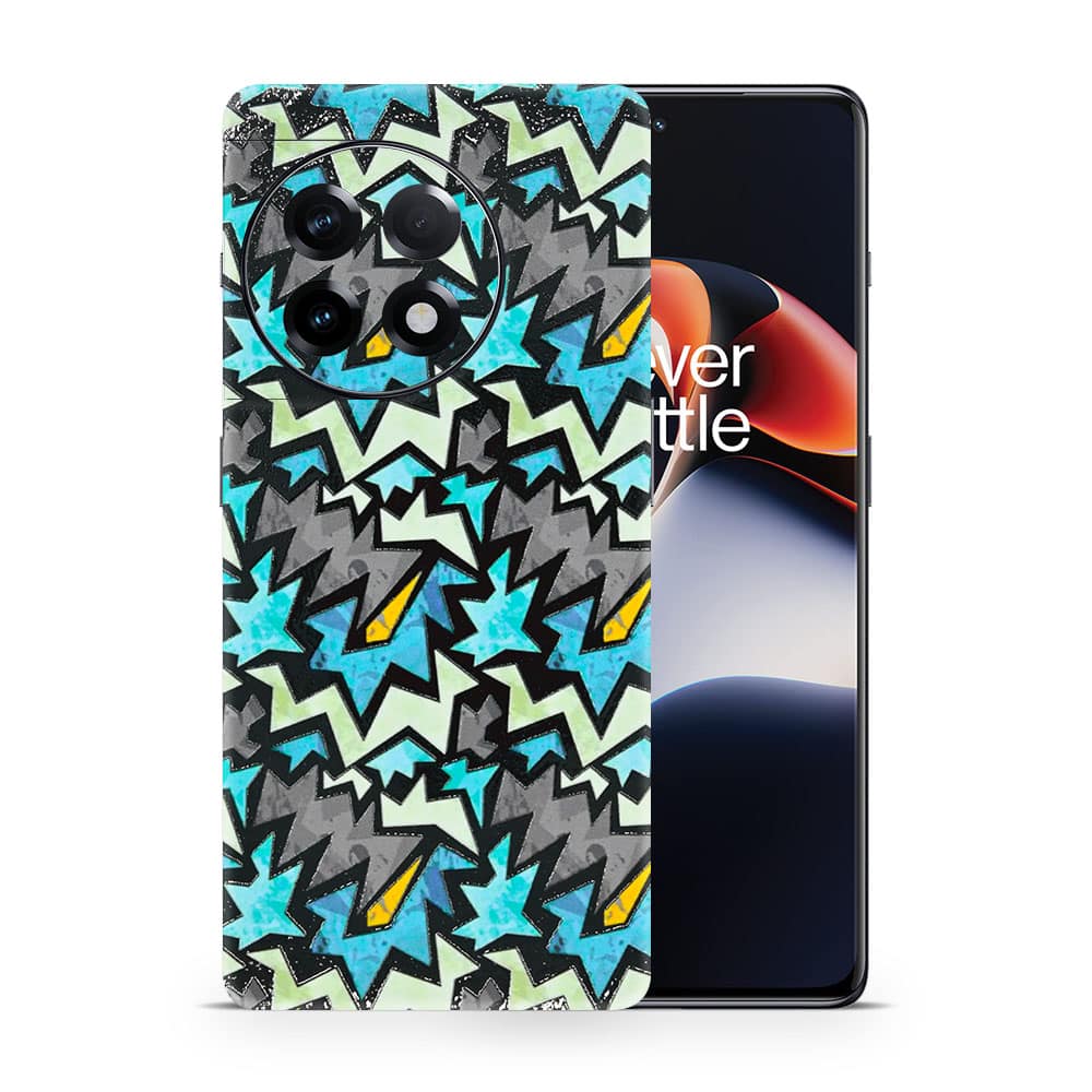 Oneplus 11r graffiti harmony 3d skin wrapitskin