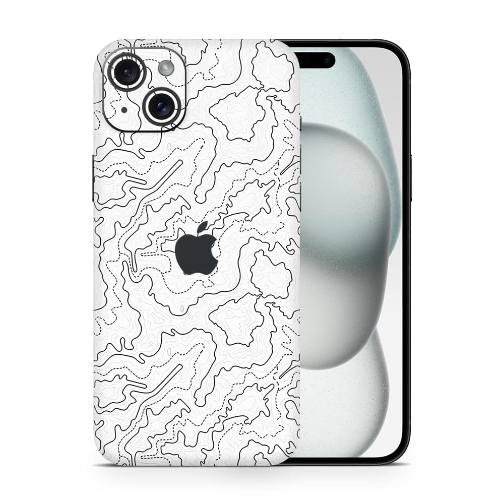 Iphone 15 plus carbon contour series wrapitskin