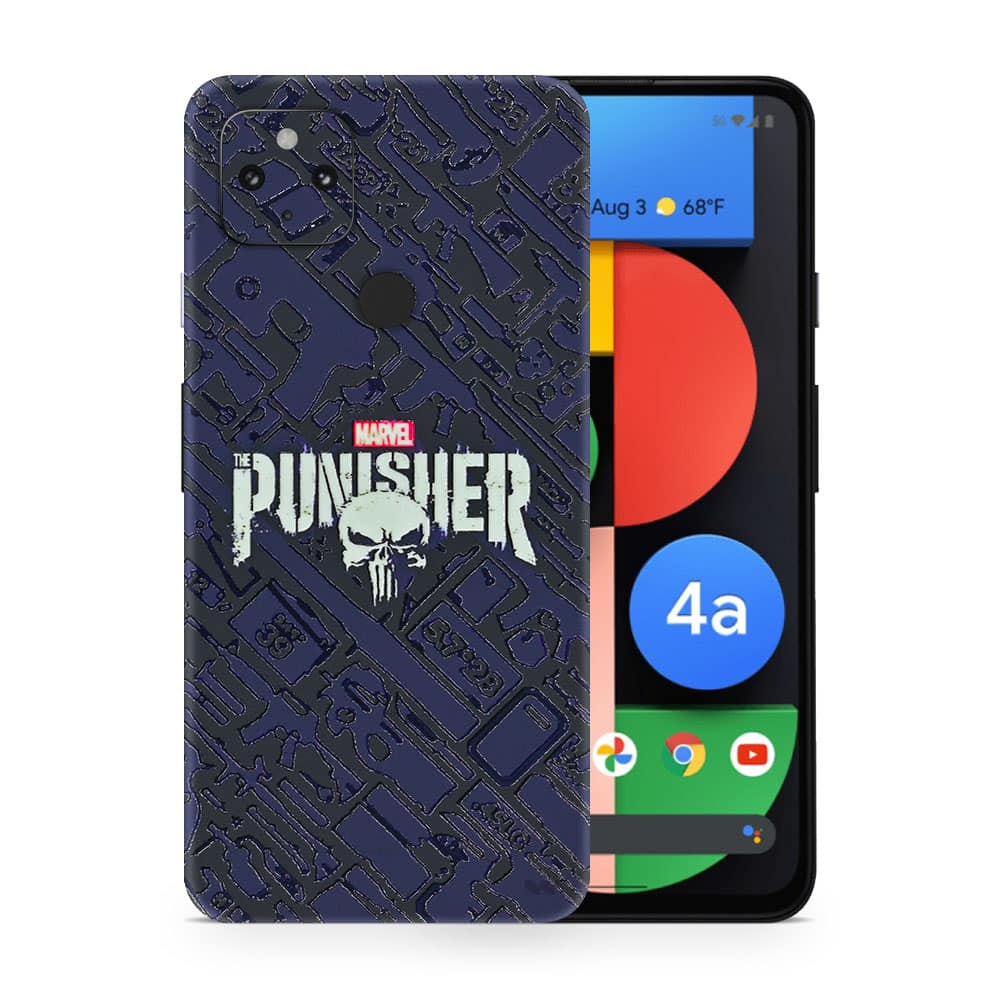 Pixel 4a 5g punisher 3d skin wrapitskin