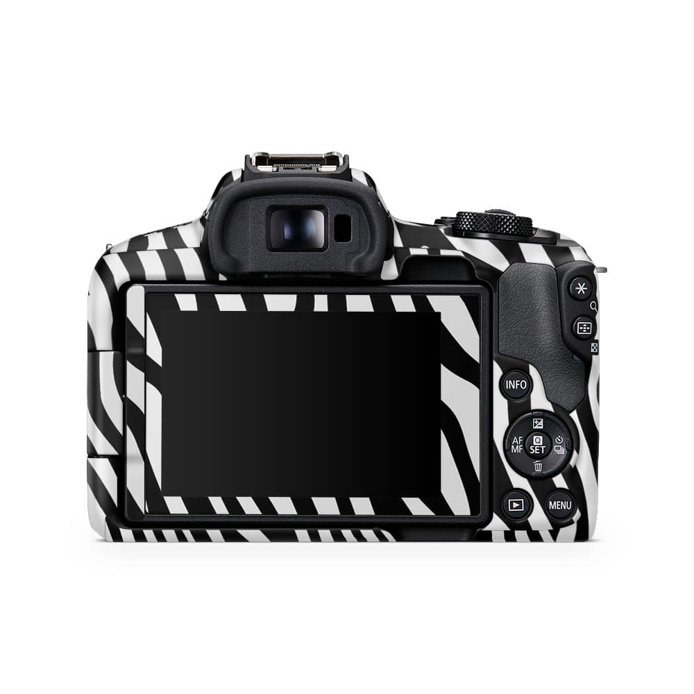 Canon eos r50 camera black and white skin | wrapitskin