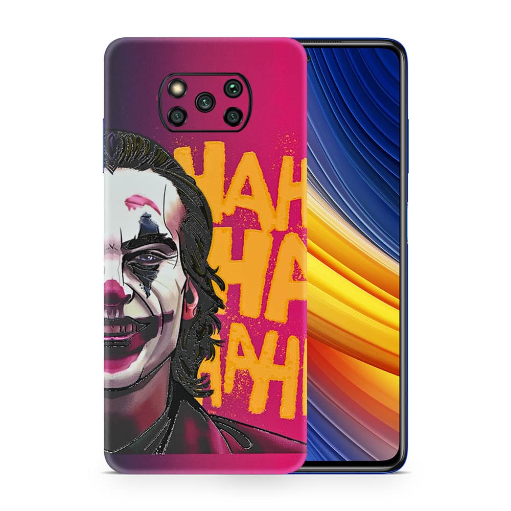 Poco x3 pro joker 3d skin wrapitskin