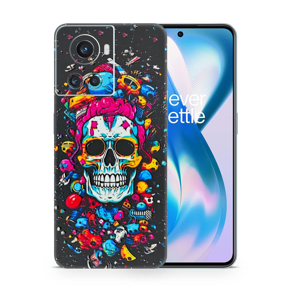 Oneplus 10r skull 3d skin wrapitskin
