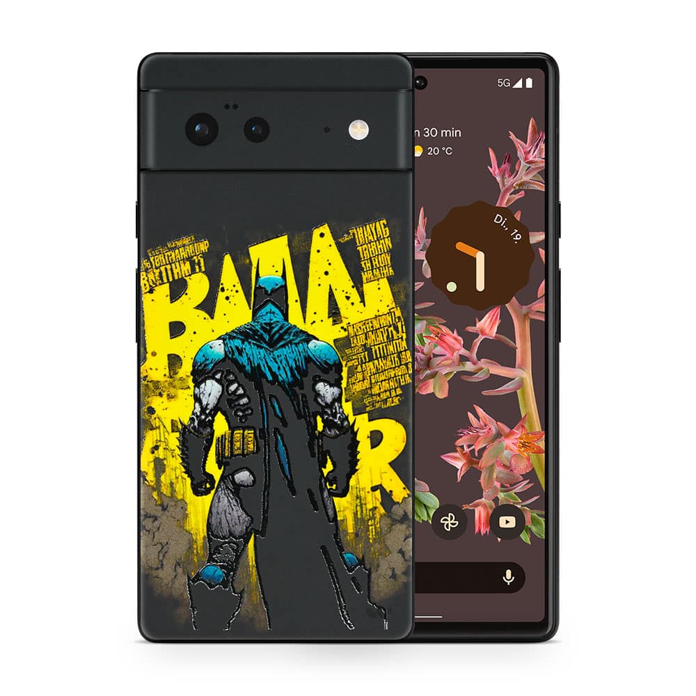 Pixel 6 batman 3d skin wrapitskin