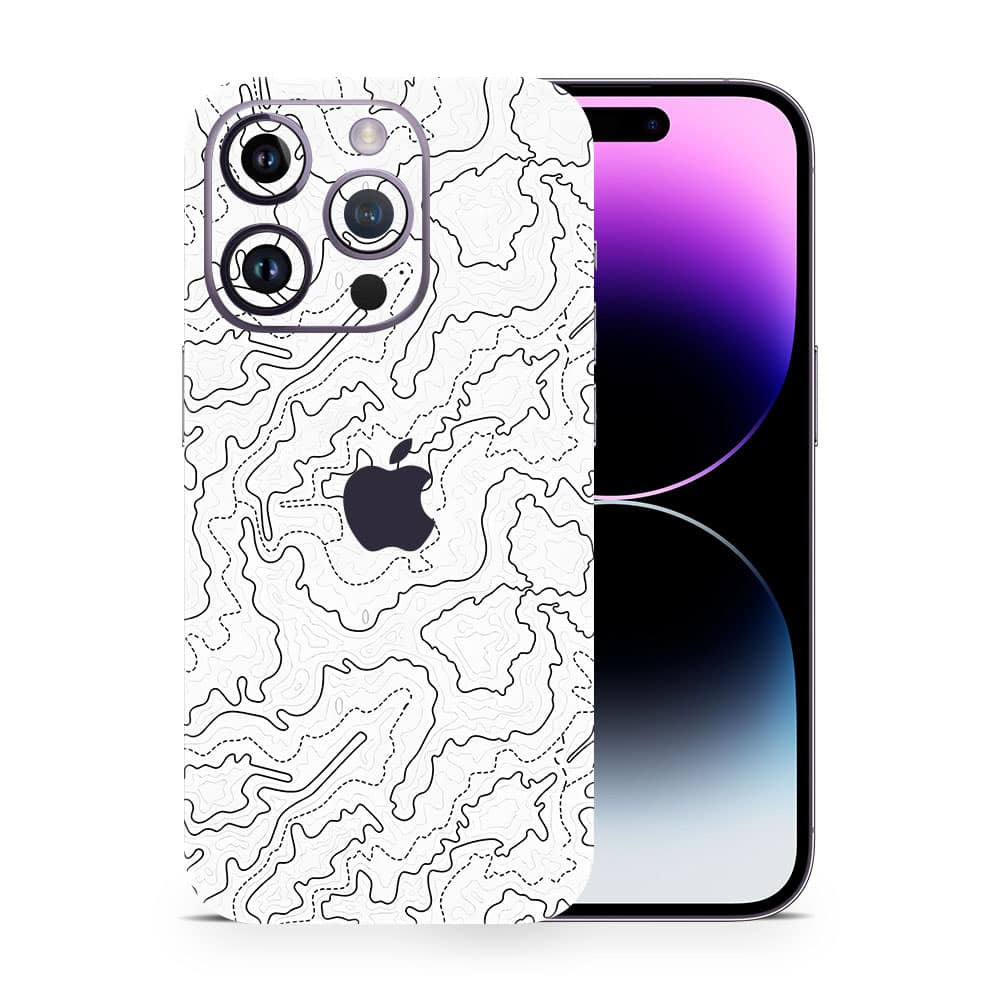 Iphone 14 pro max carbon contour series wrapitskin