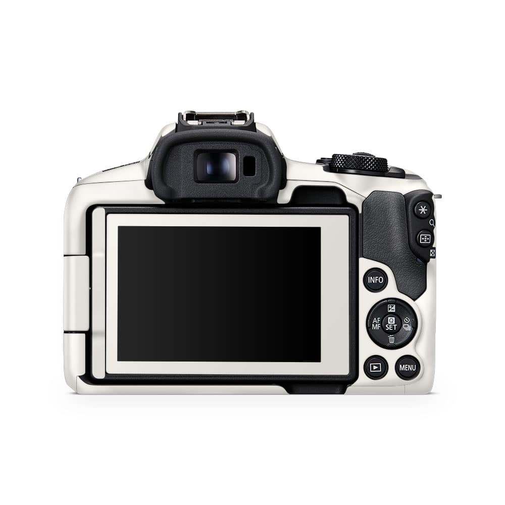 Canon eos r50 camera pearl white skin | wrapitskin