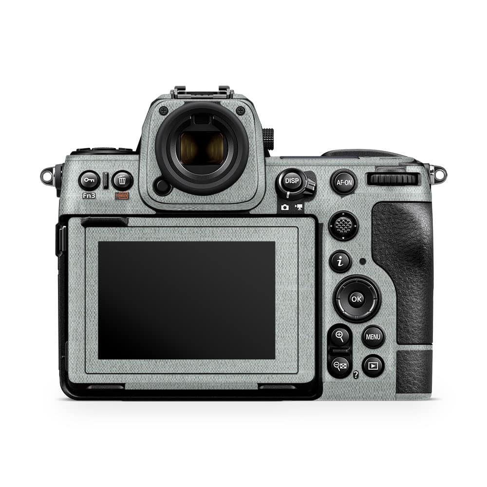 Nikon z8 mirrorless camera linen cyan skin | wrapitskin