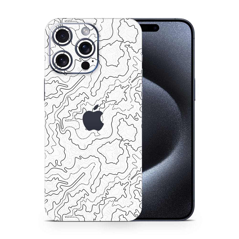 Iphone 15 pro max carbon contour series wrapitskin