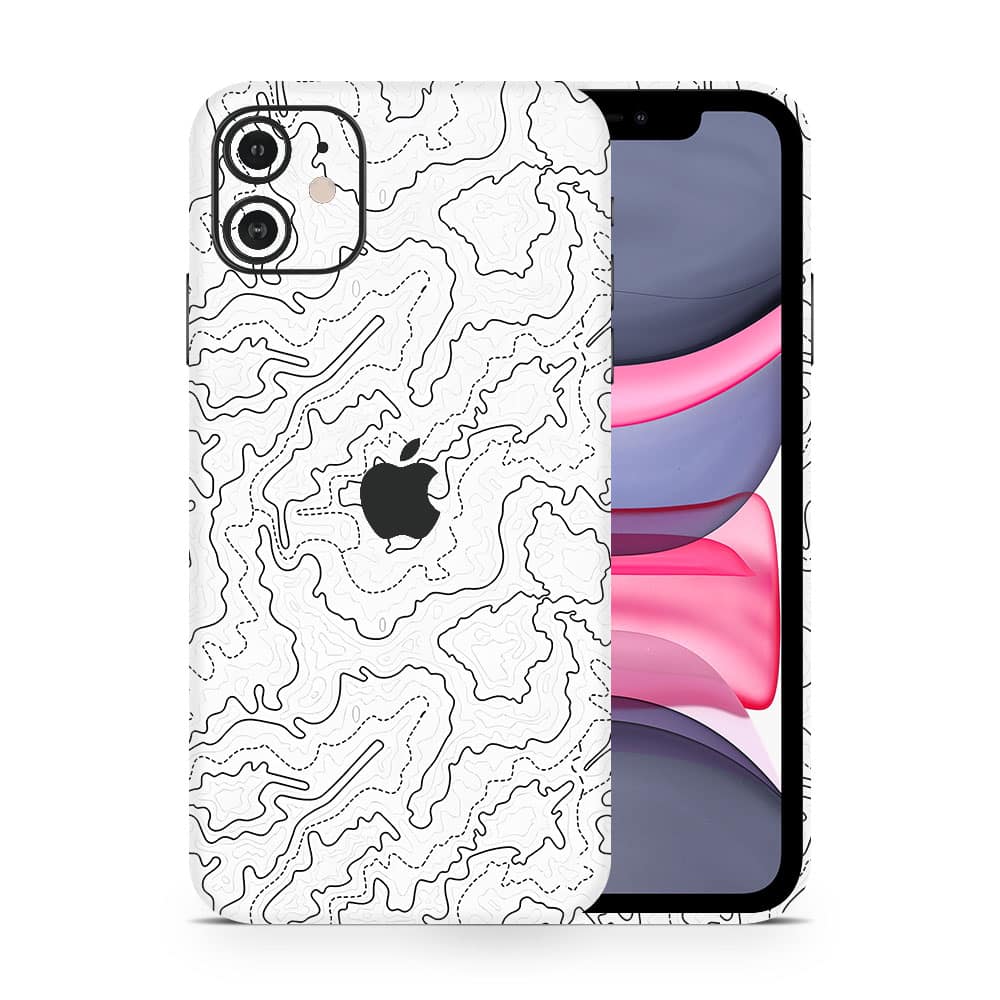 Iphone 11 carbon contour series wrapitskin